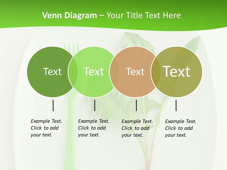 Peaceful White Single PowerPoint Template