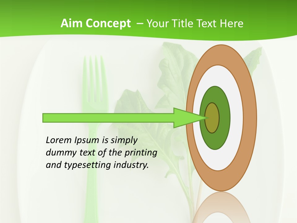 Peaceful White Single PowerPoint Template