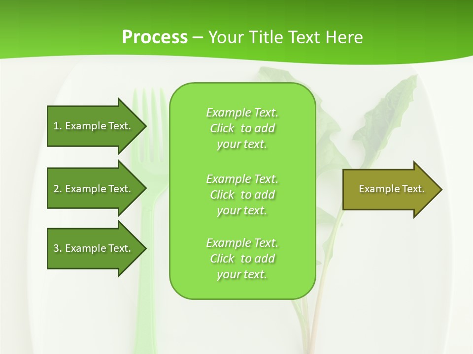 Peaceful White Single PowerPoint Template