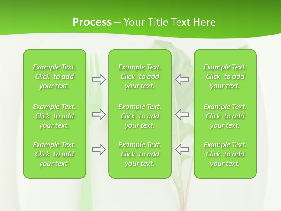Peaceful White Single PowerPoint Template