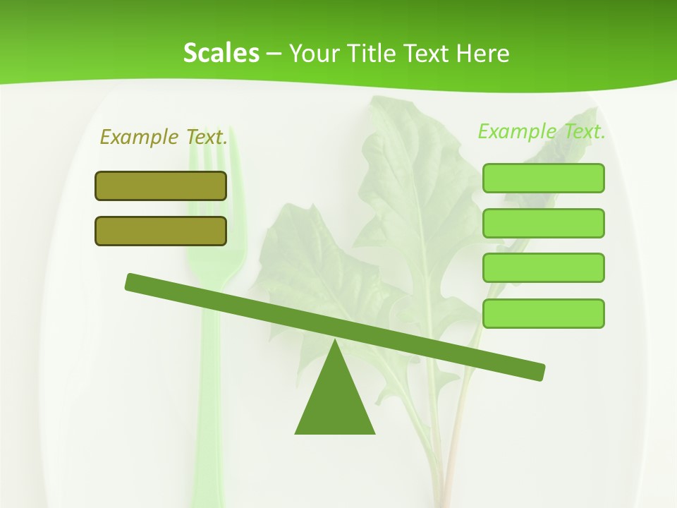Peaceful White Single PowerPoint Template