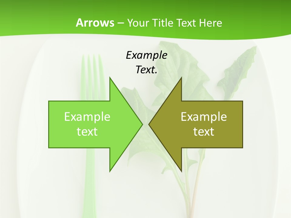 Peaceful White Single PowerPoint Template