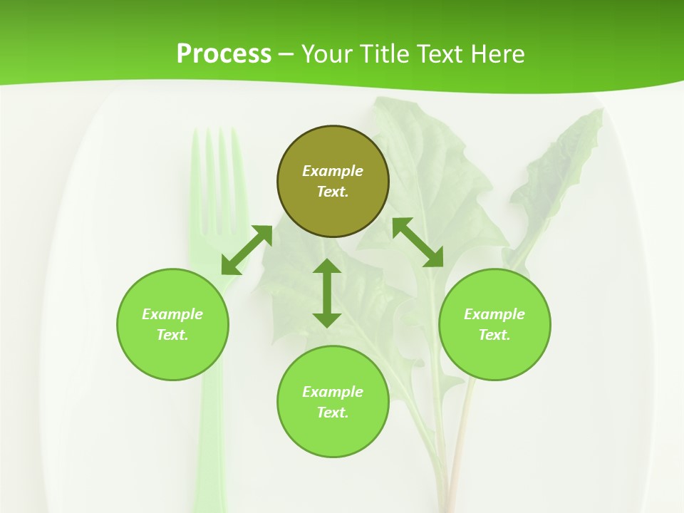 Peaceful White Single PowerPoint Template