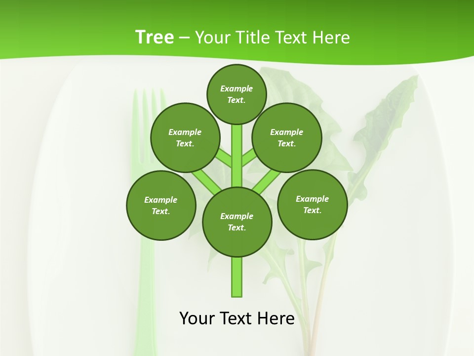 Peaceful White Single PowerPoint Template