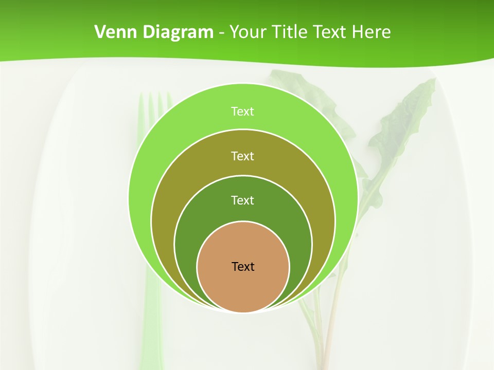 Peaceful White Single PowerPoint Template