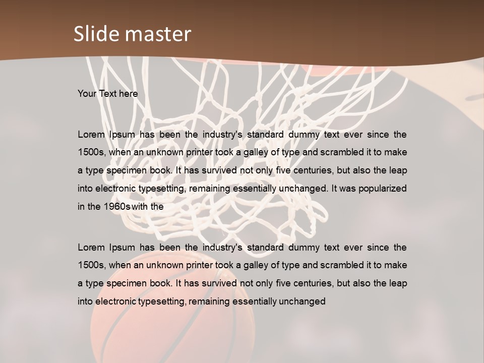 Senior Peaceful Retired PowerPoint Template