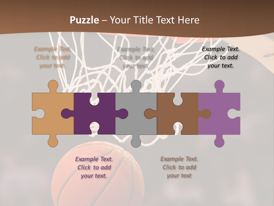 Senior Peaceful Retired PowerPoint Template