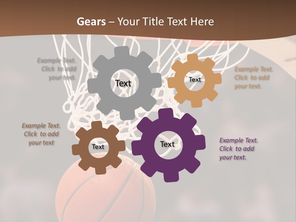 Senior Peaceful Retired PowerPoint Template