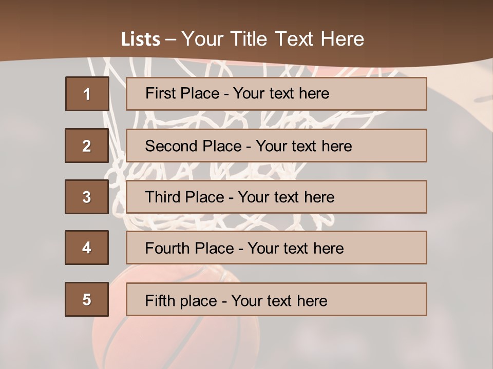 Senior Peaceful Retired PowerPoint Template