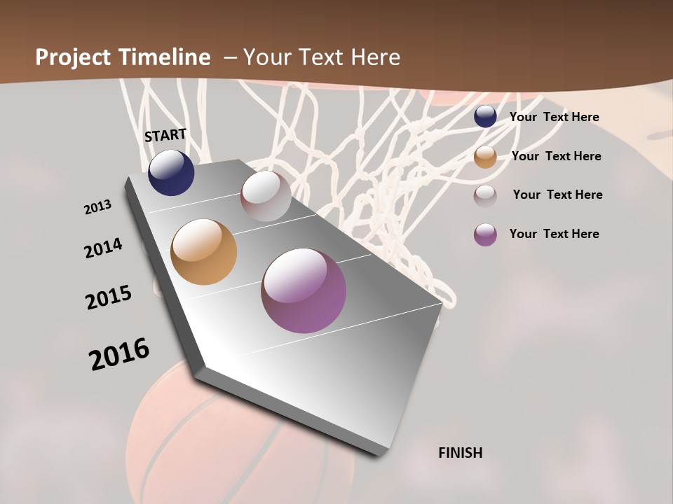 Senior Peaceful Retired PowerPoint Template