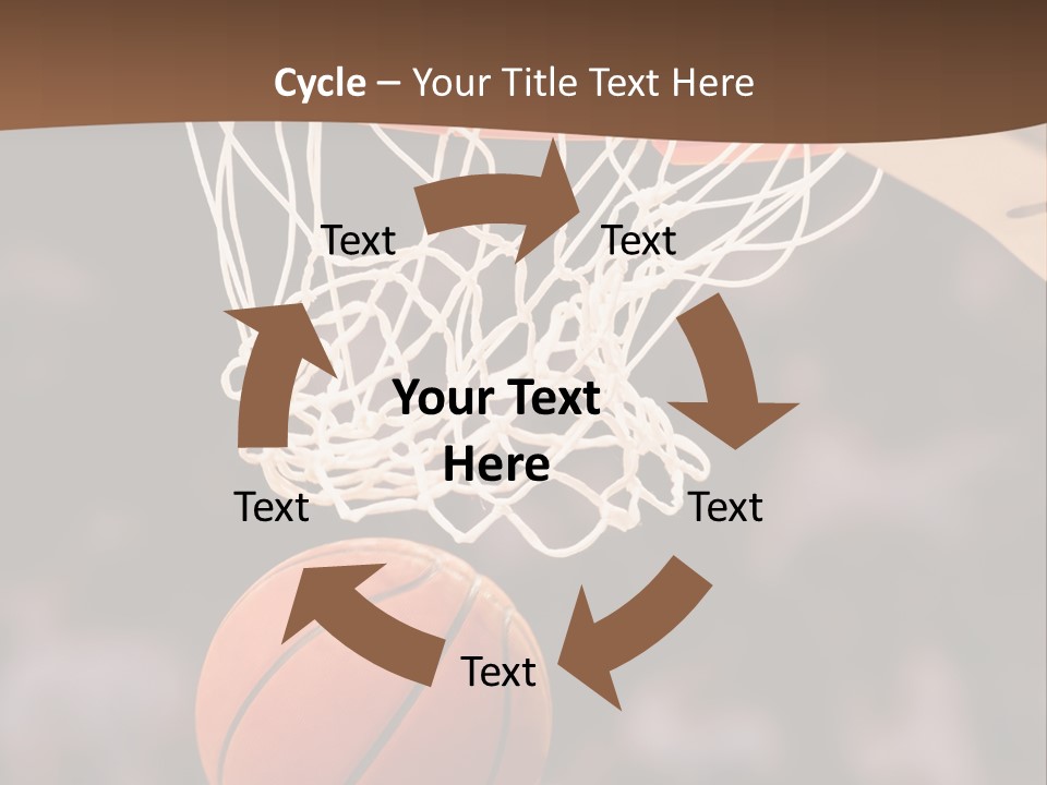 Senior Peaceful Retired PowerPoint Template