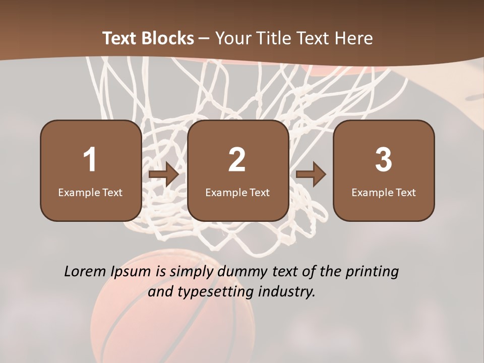 Senior Peaceful Retired PowerPoint Template