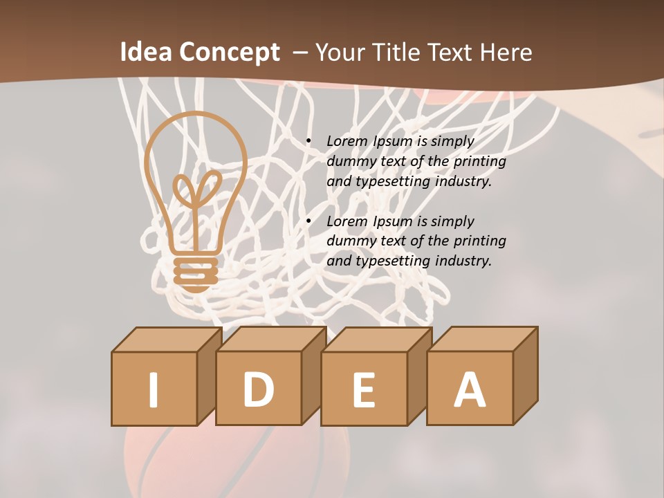 Senior Peaceful Retired PowerPoint Template