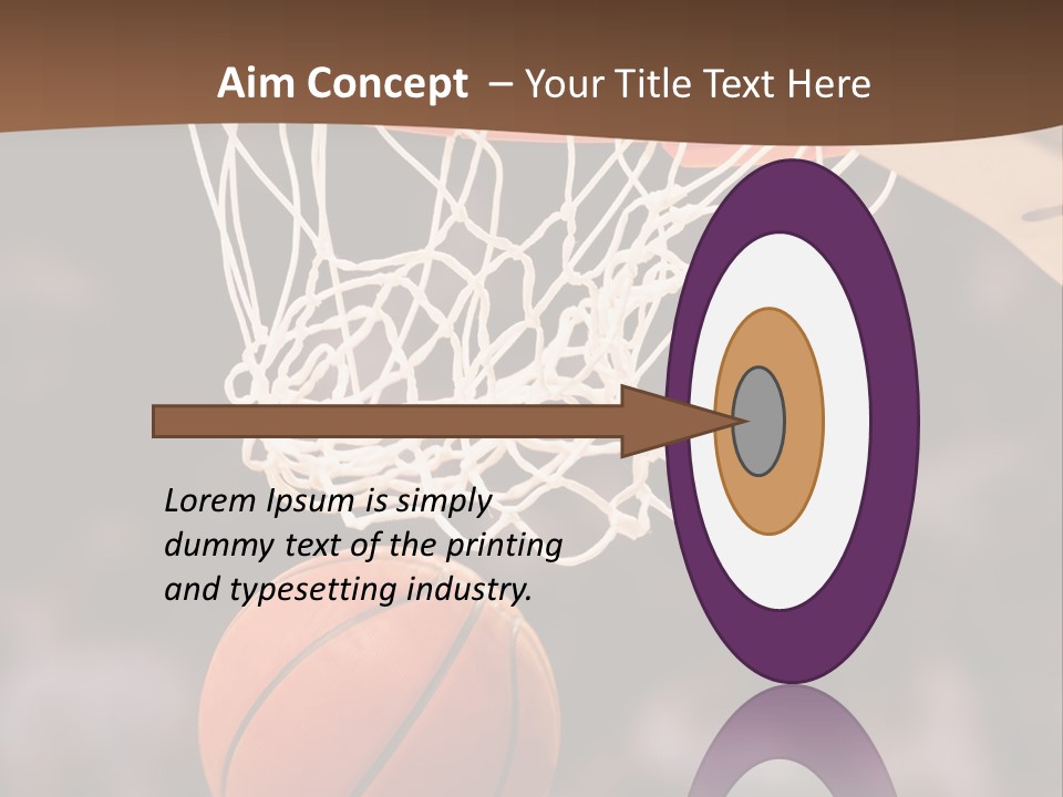 Senior Peaceful Retired PowerPoint Template