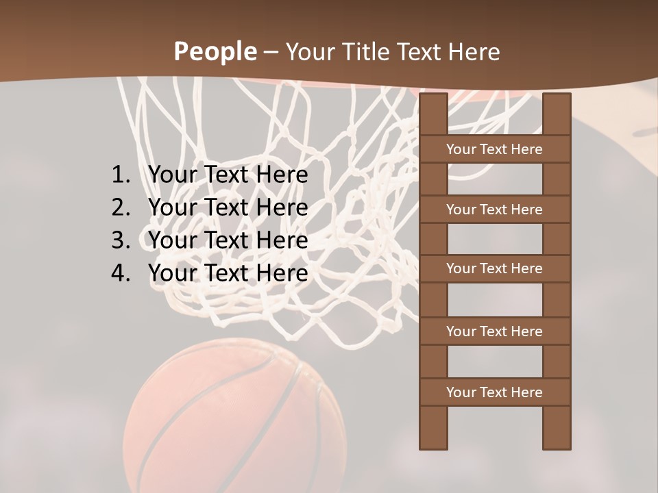 Senior Peaceful Retired PowerPoint Template