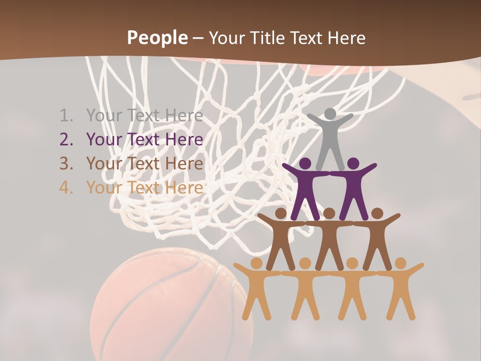 Senior Peaceful Retired PowerPoint Template