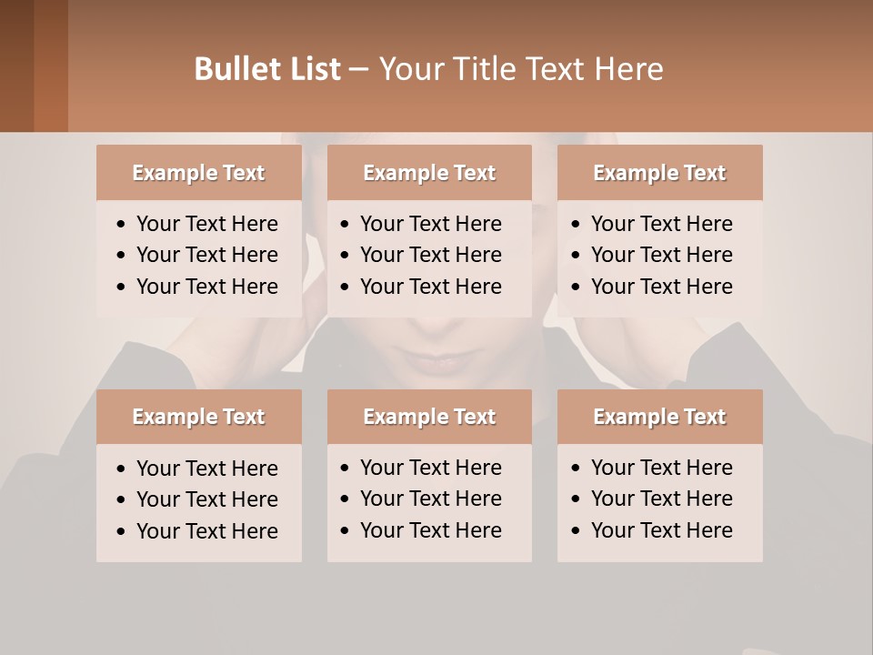 Peaceful Standing Sunset PowerPoint Template