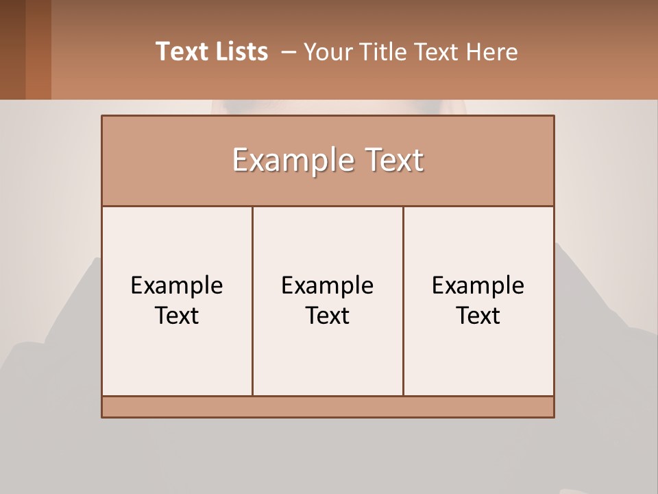 Peaceful Standing Sunset PowerPoint Template