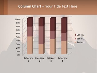 Peaceful Standing Sunset PowerPoint Template