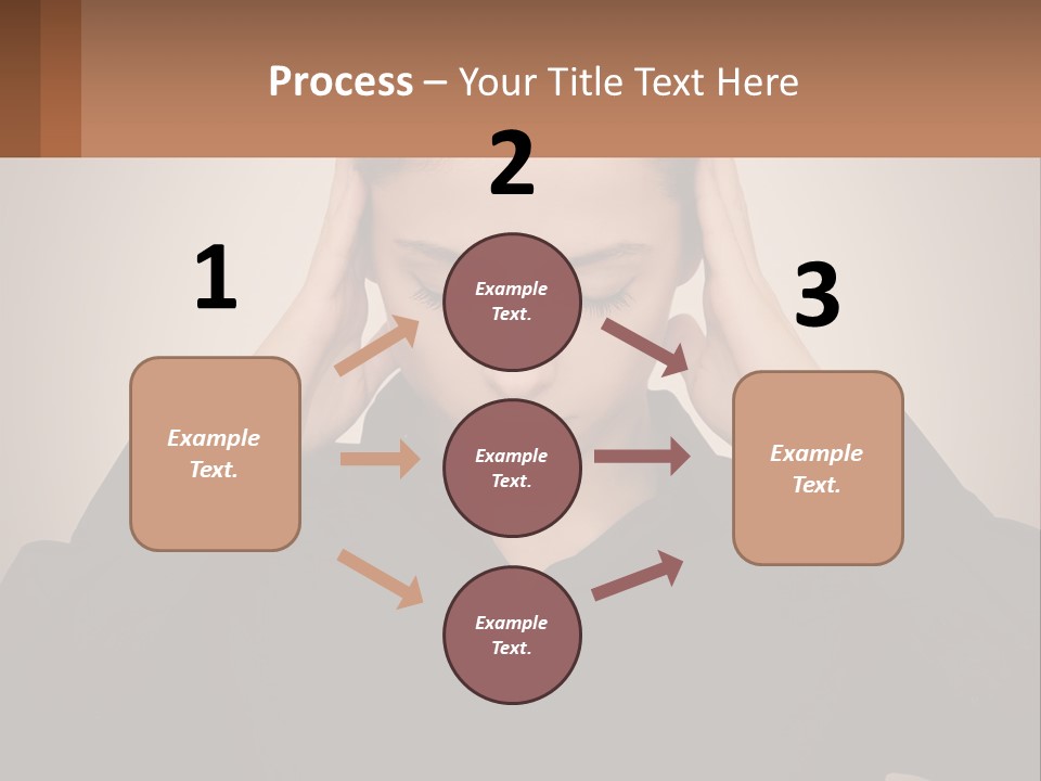Peaceful Standing Sunset PowerPoint Template