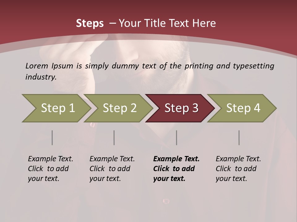 Single Sand Family PowerPoint Template