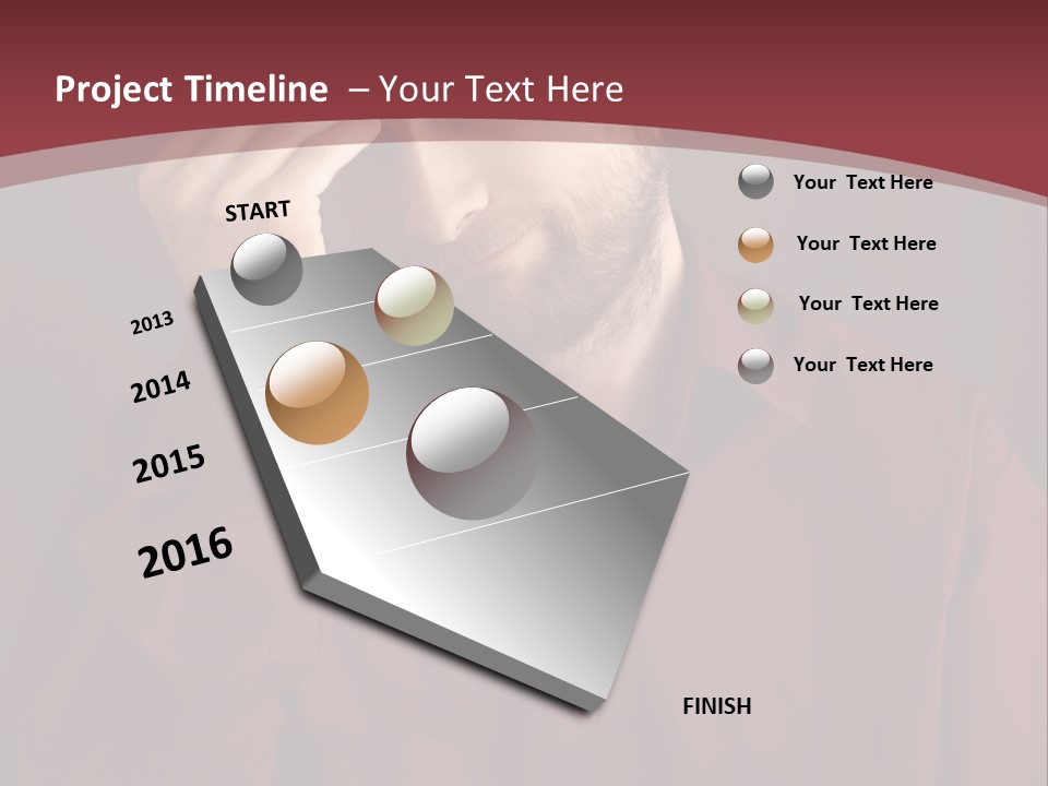 Single Sand Family PowerPoint Template