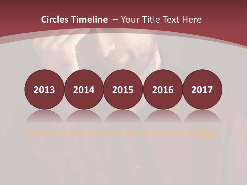 Single Sand Family PowerPoint Template