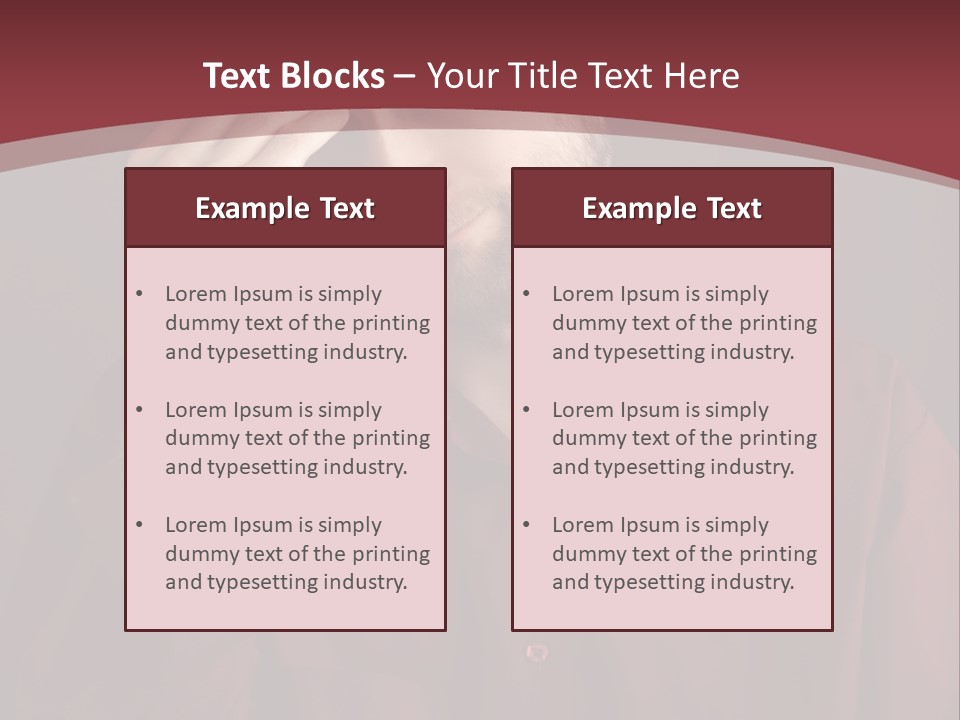 Single Sand Family PowerPoint Template