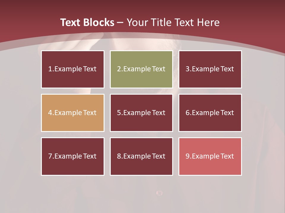 Single Sand Family PowerPoint Template