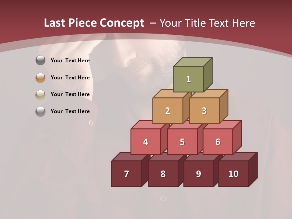 Single Sand Family PowerPoint Template