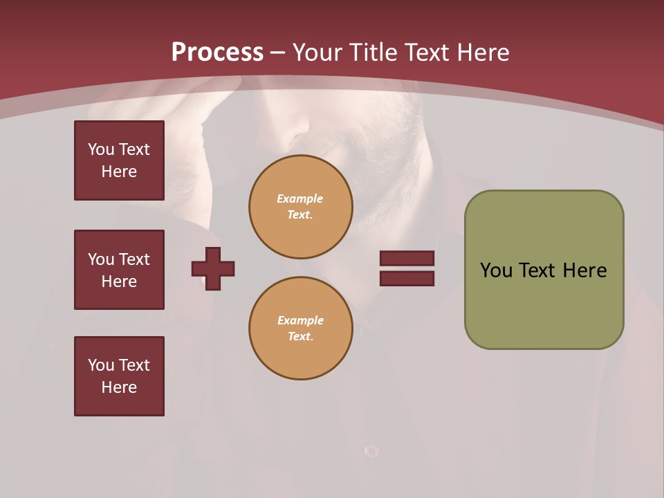Single Sand Family PowerPoint Template