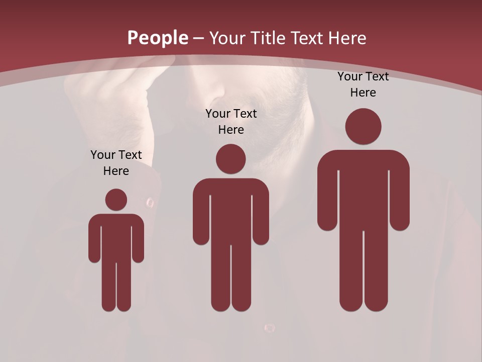 Single Sand Family PowerPoint Template