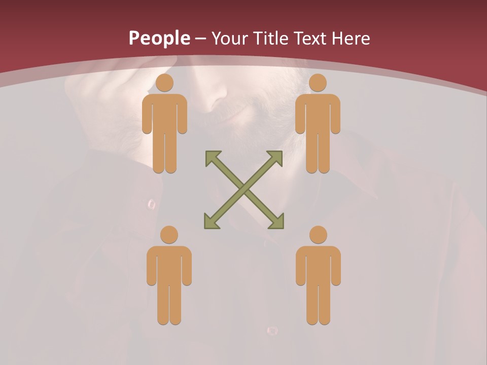 Single Sand Family PowerPoint Template