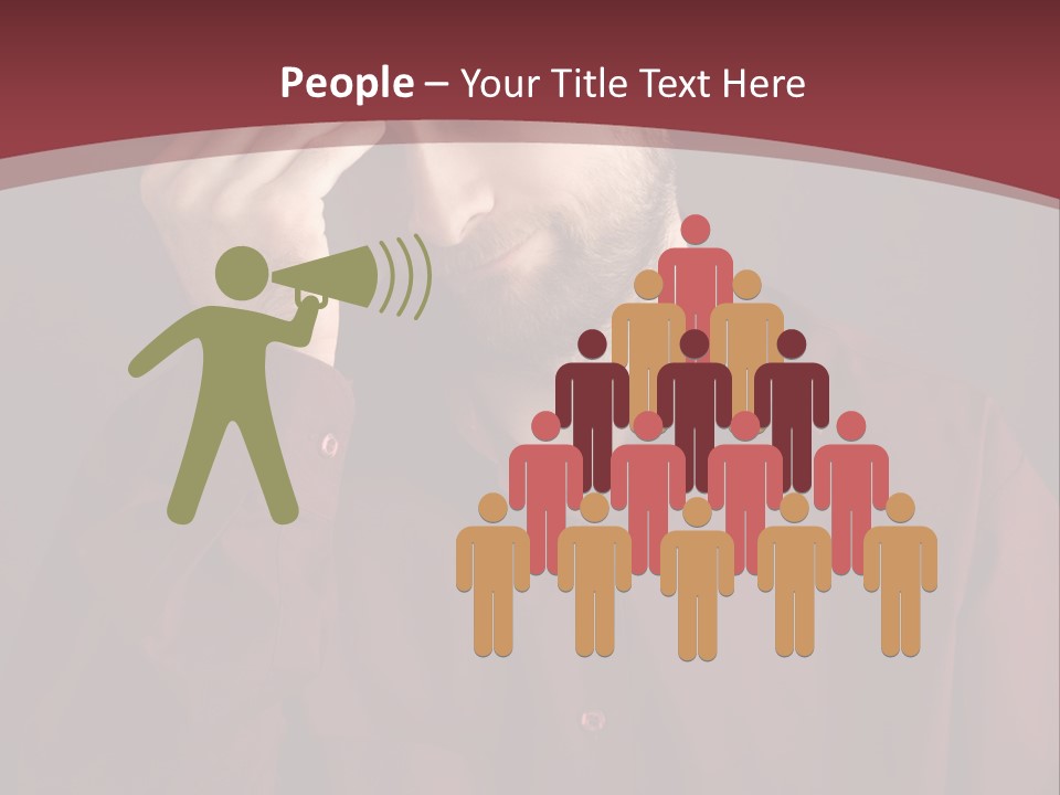 Single Sand Family PowerPoint Template