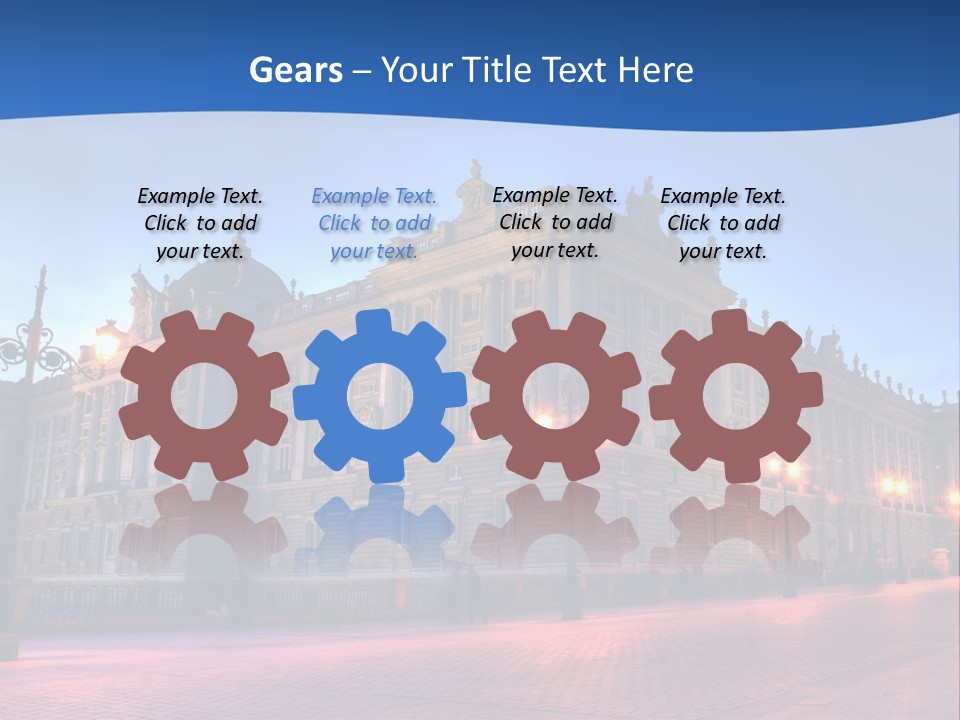 Sunset Sand Coast PowerPoint Template