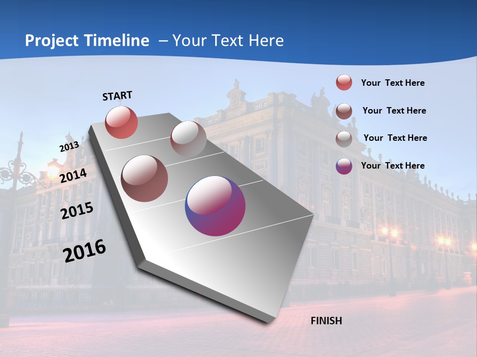 Sunset Sand Coast PowerPoint Template