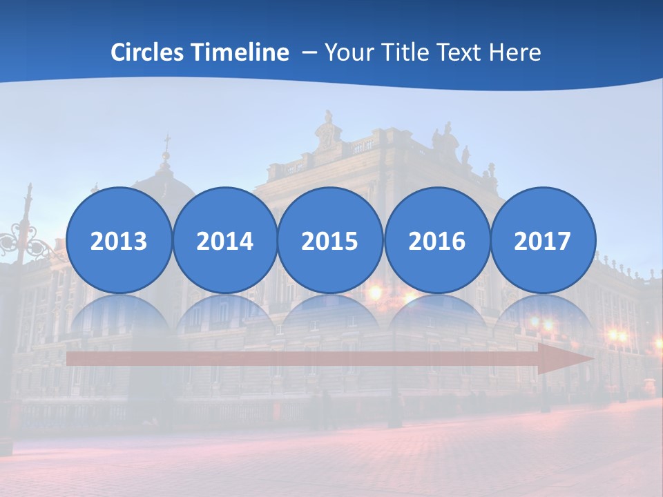 Sunset Sand Coast PowerPoint Template