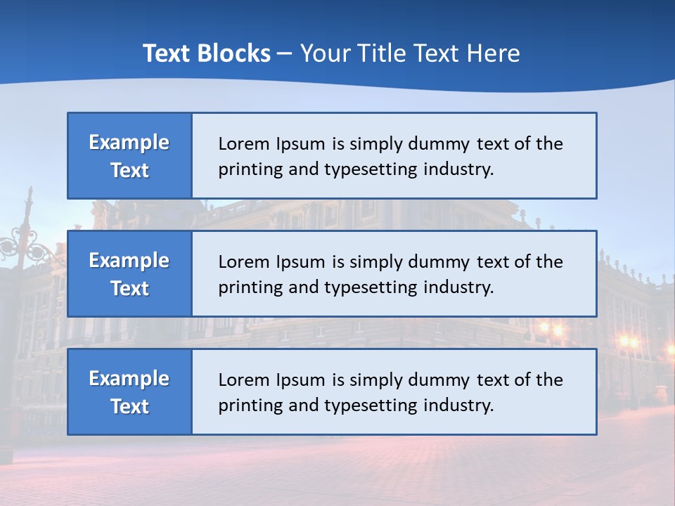Sunset Sand Coast PowerPoint Template