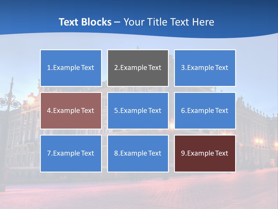 Sunset Sand Coast PowerPoint Template