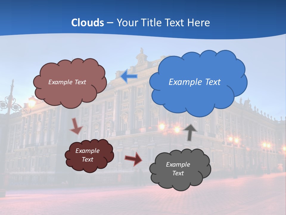 Sunset Sand Coast PowerPoint Template