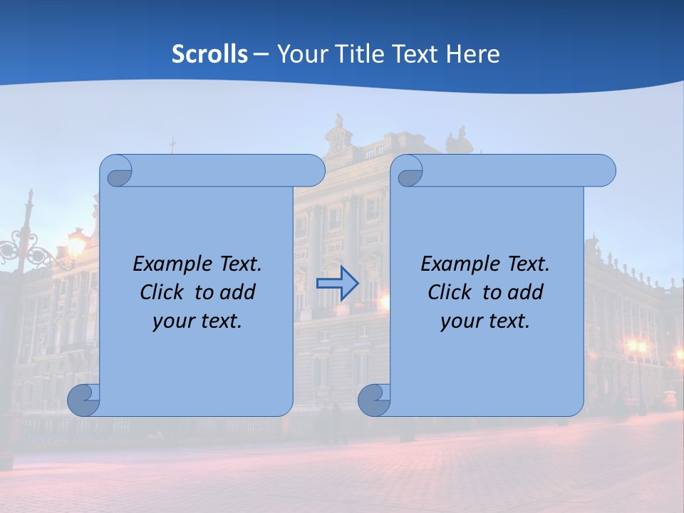 Sunset Sand Coast PowerPoint Template
