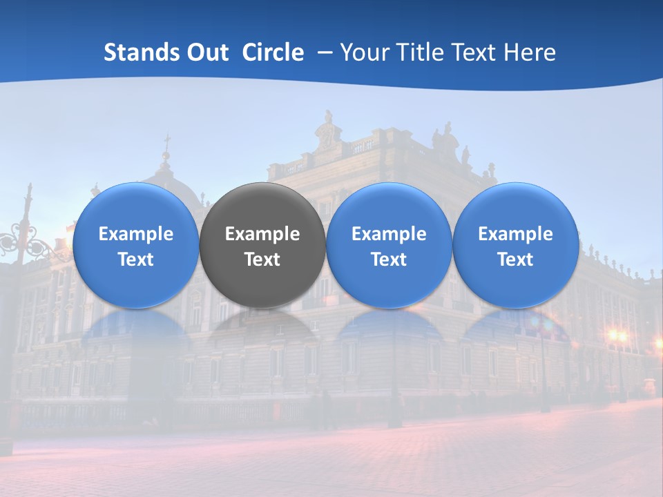 Sunset Sand Coast PowerPoint Template