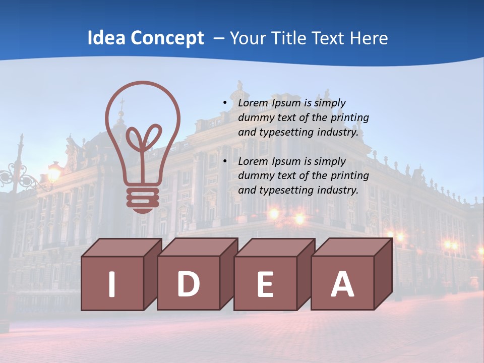 Sunset Sand Coast PowerPoint Template