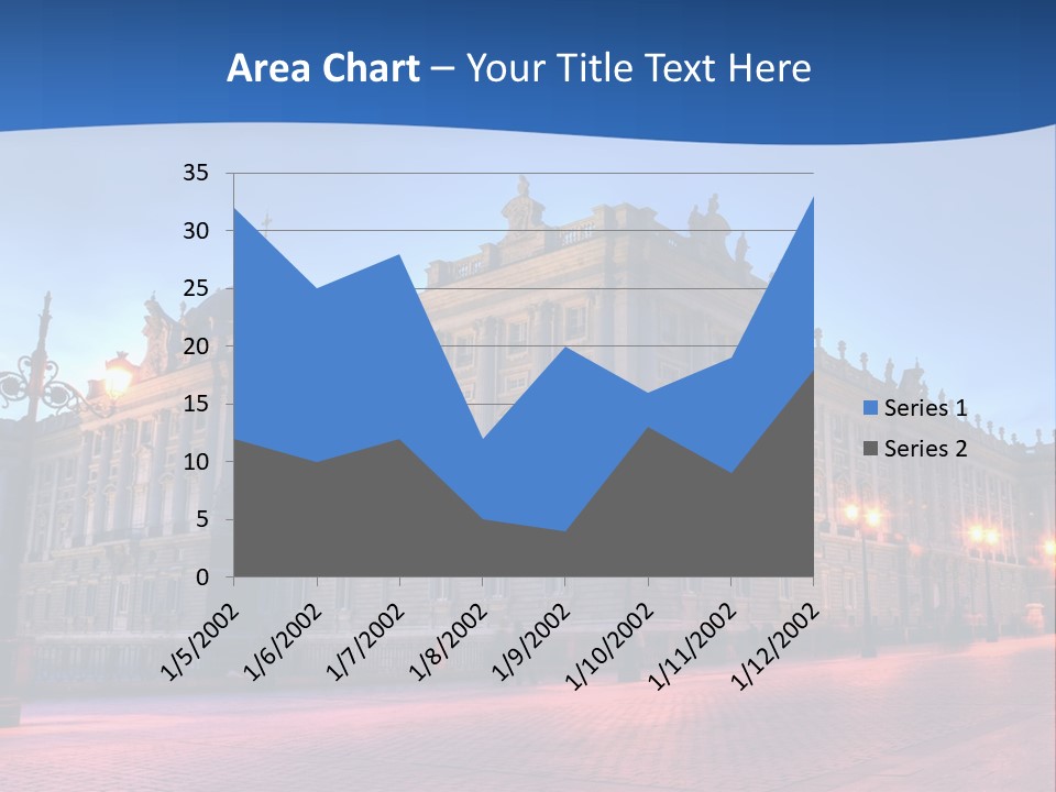 Sunset Sand Coast PowerPoint Template