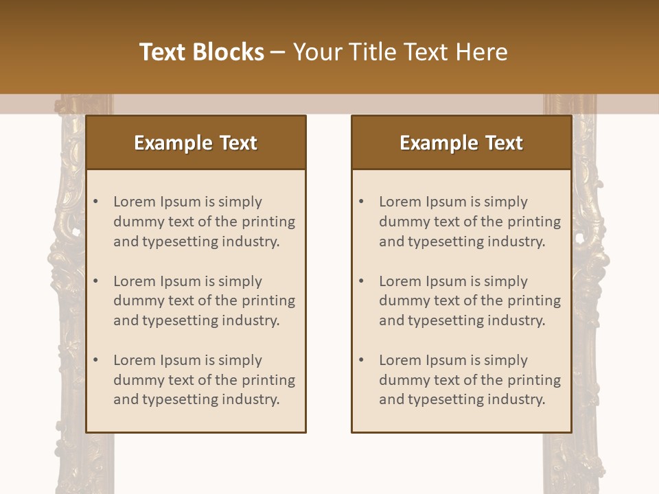 Old Family Lifestyle PowerPoint Template
