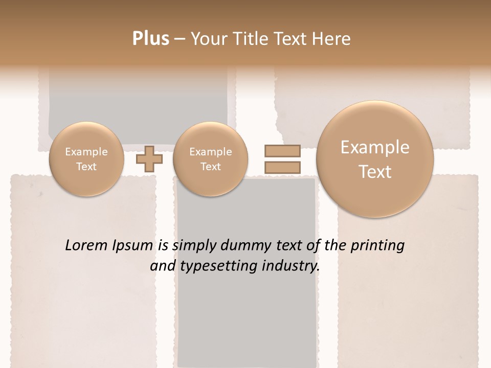 Peaceful Retirement Sunset PowerPoint Template