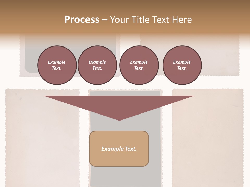 Peaceful Retirement Sunset PowerPoint Template