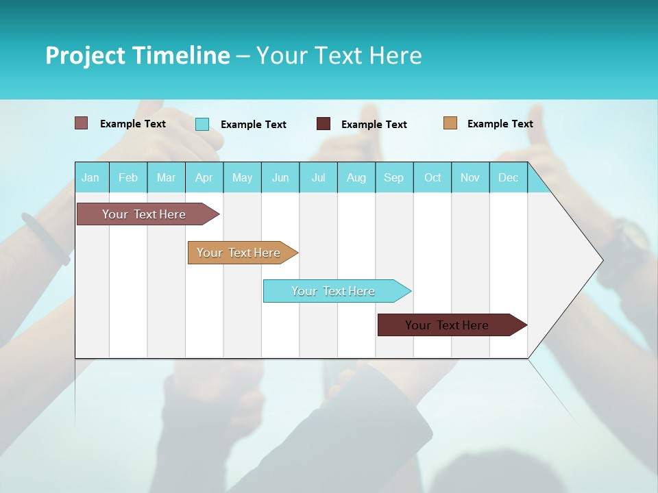 Elderly Retirement Beach PowerPoint Template