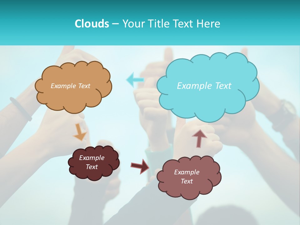 Elderly Retirement Beach PowerPoint Template