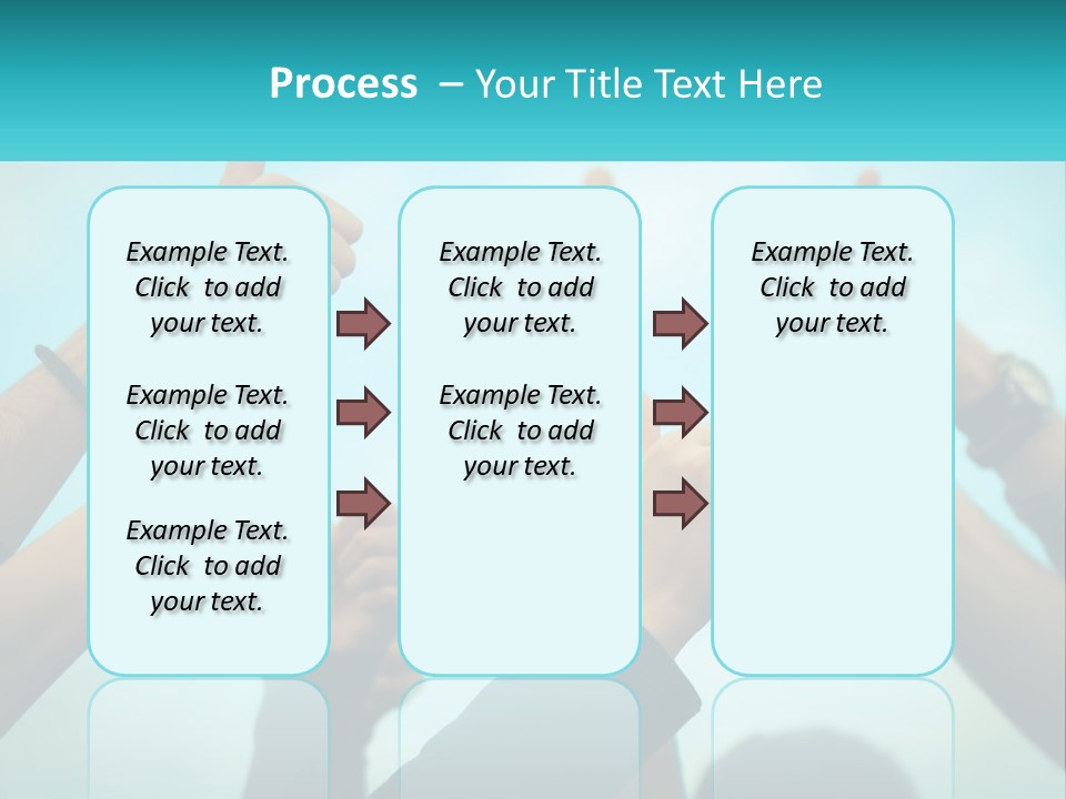 Elderly Retirement Beach PowerPoint Template